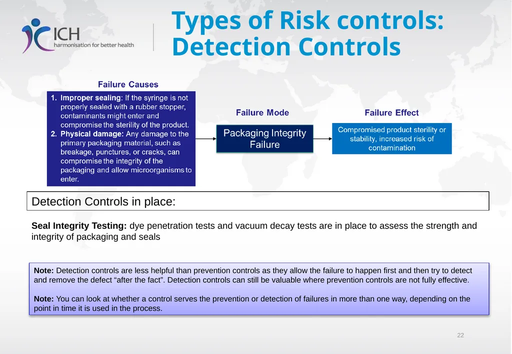 Quality Risk Management, ICH Q9(R1) Training - slide 22 of 28
