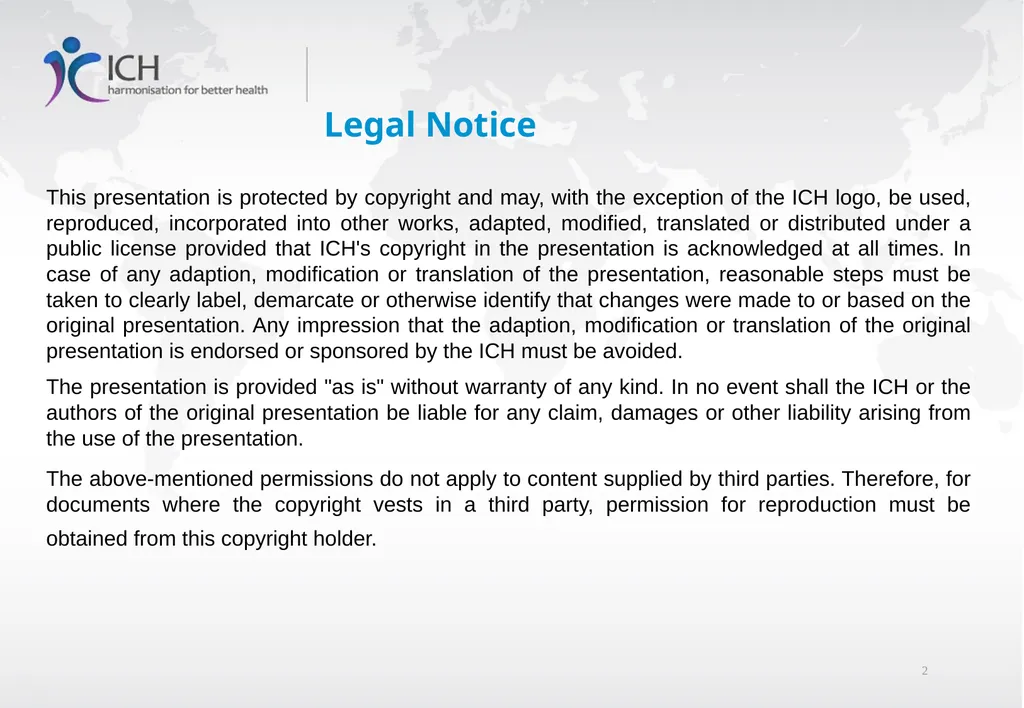 Quality Risk Management, ICH Q9(R1) Training - slide 2 of 28