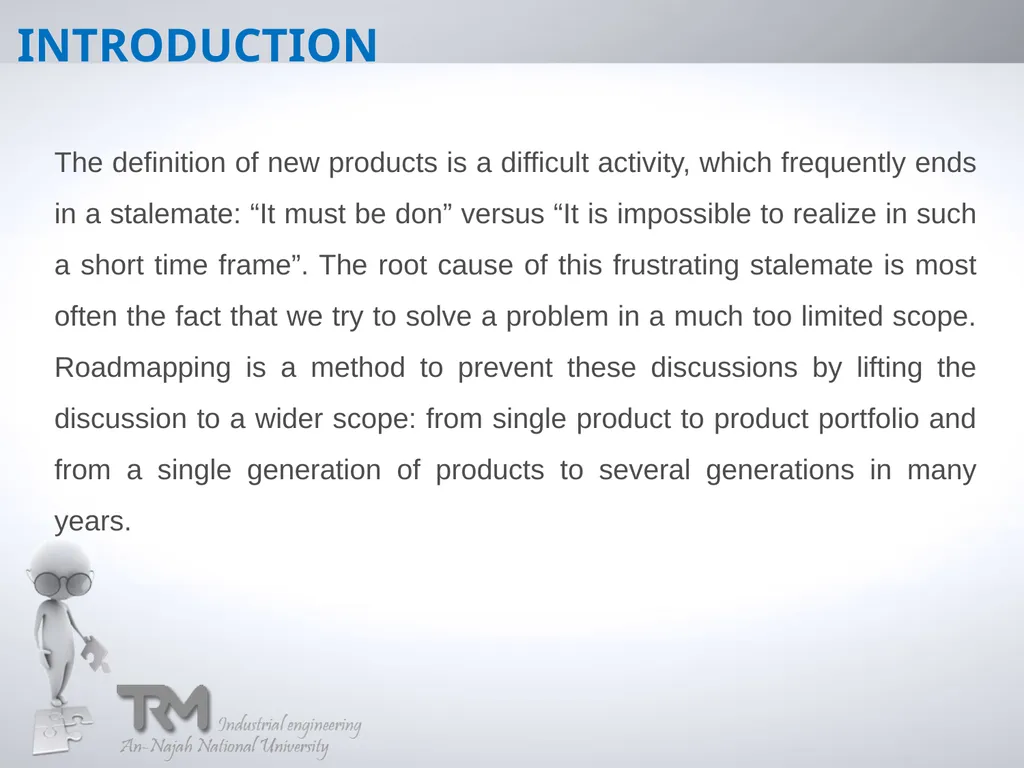 Technology RoadMapping Had been Applied on Dar - slide 3 of 36