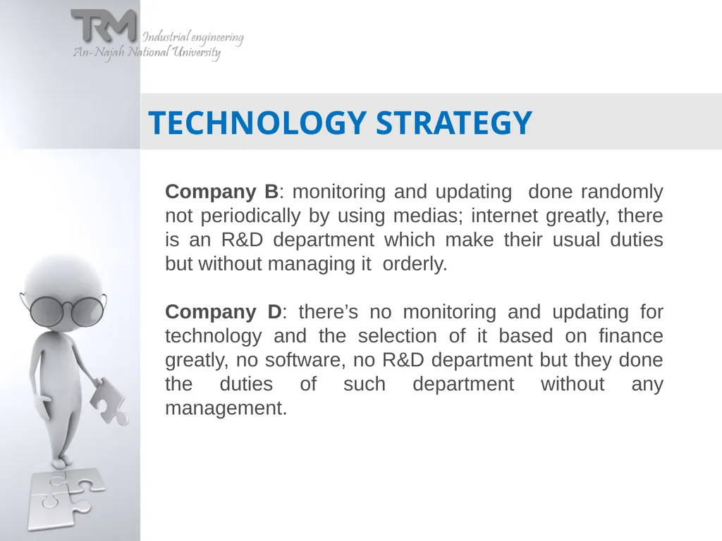 Technology RoadMapping Had been Applied on Dar - slide 18 of 36