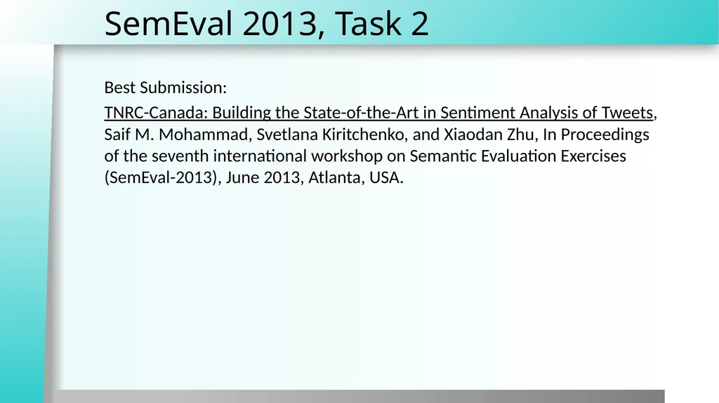 Sentiment Classification Human Language - slide 9 of 23