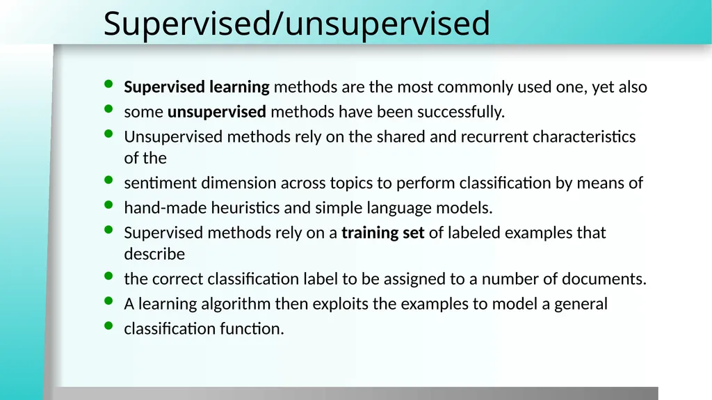 Sentiment Classification Human Language - slide 3 of 23