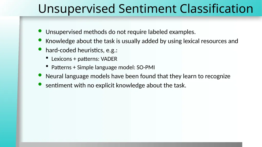 Sentiment Classification Human Language - slide 2 of 23