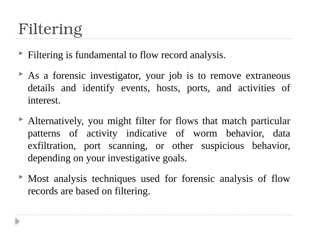 Chapter 5: Statistical Flow Analysis Tran Song Dat - slide 31 of 52