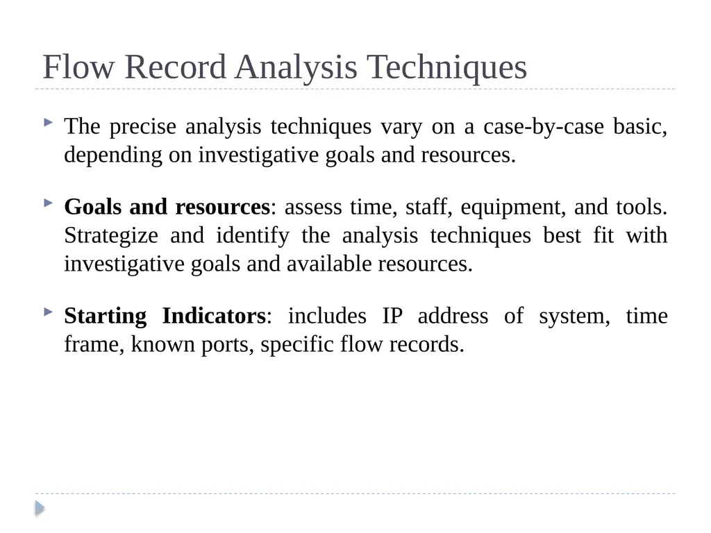 Chapter 5: Statistical Flow Analysis Tran Song Dat - slide 29 of 52