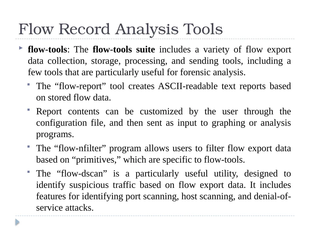 Chapter 5: Statistical Flow Analysis Tran Song Dat - slide 42 of 52