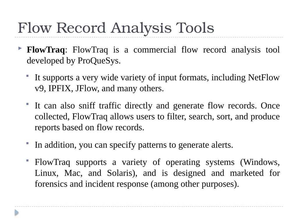 Chapter 5: Statistical Flow Analysis Tran Song Dat - slide 45 of 52