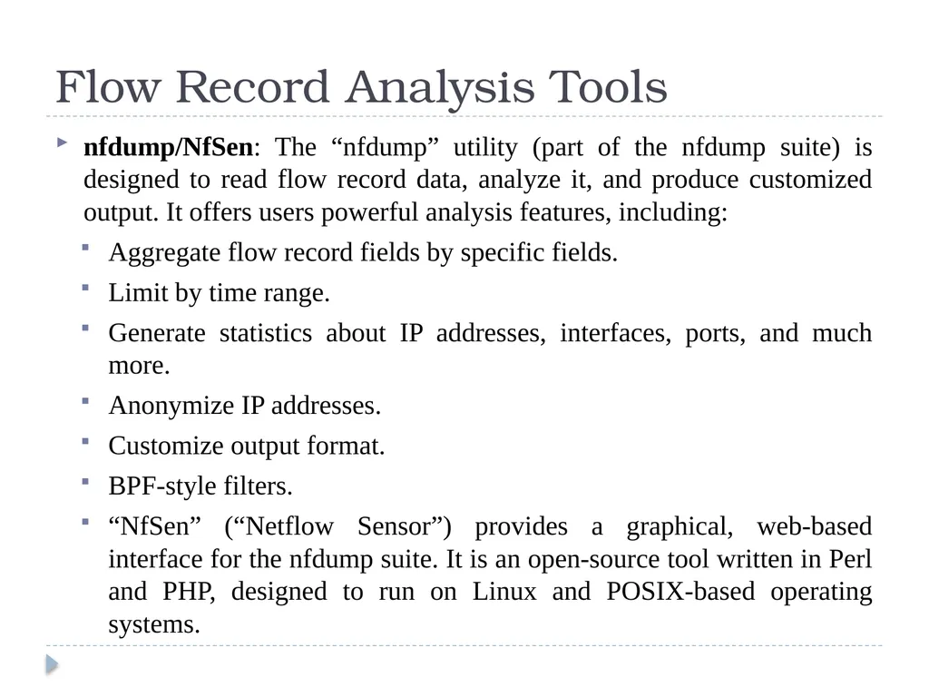 Chapter 5: Statistical Flow Analysis Tran Song Dat - slide 47 of 52