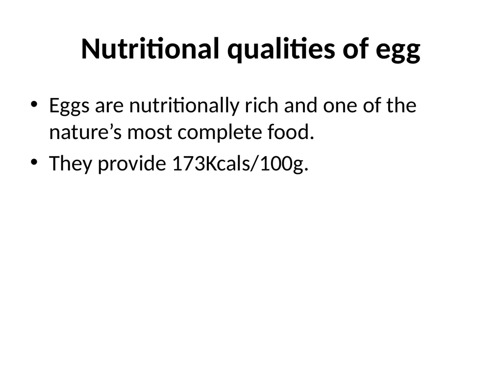 EGG: STRUCTURE, COMPOSITION AND QUALITY Dr. R. K. - slide 9 of 14