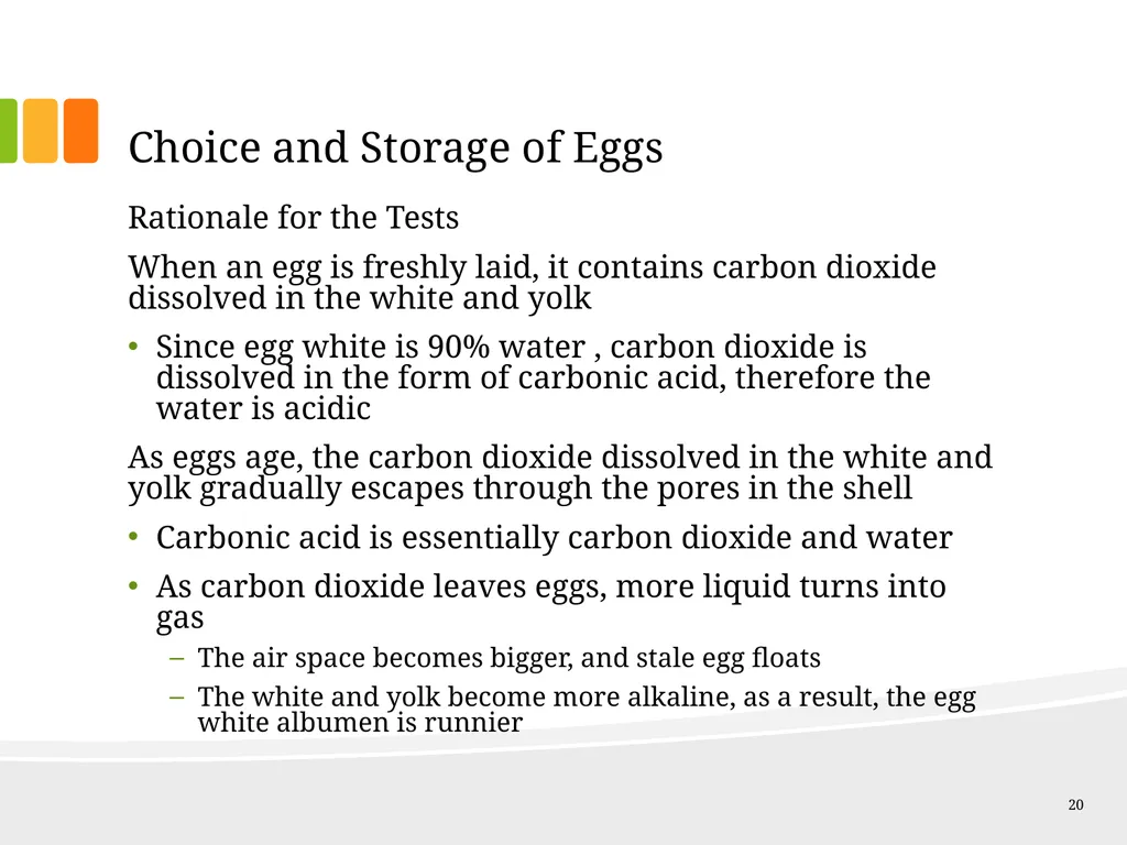 Understanding Ingredients Eggs Topics Types of - slide 20 of 30