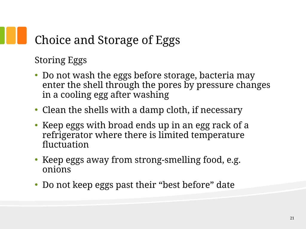 Understanding Ingredients Eggs Topics Types of - slide 21 of 30