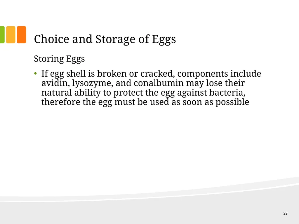 Understanding Ingredients Eggs Topics Types of - slide 22 of 30