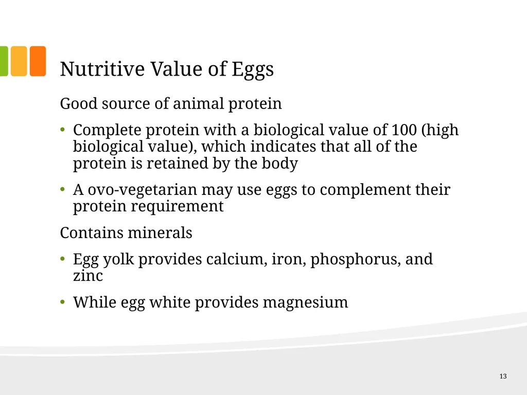 Understanding Ingredients Eggs Topics Types of - slide 13 of 30