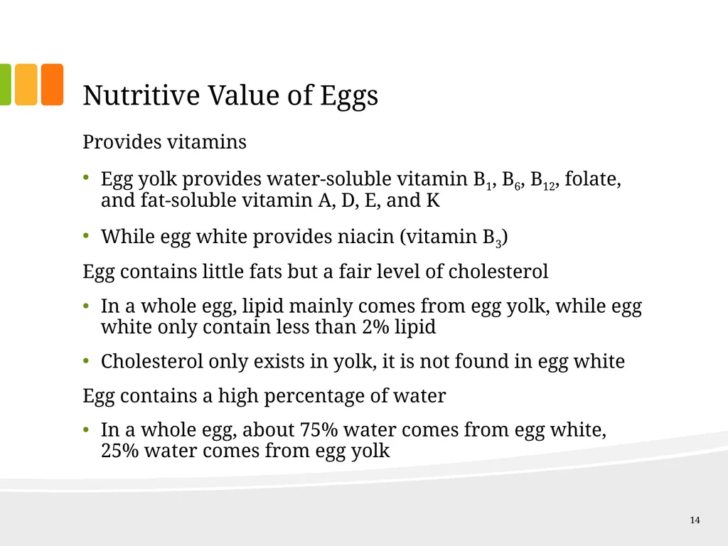 Understanding Ingredients Eggs Topics Types of - slide 14 of 30