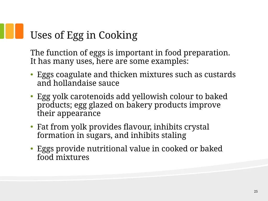 Understanding Ingredients Eggs Topics Types of - slide 25 of 30