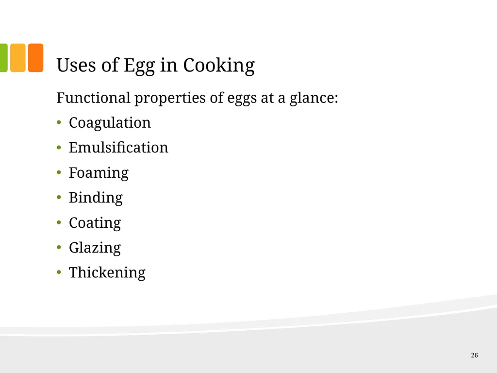 Understanding Ingredients Eggs Topics Types of - slide 26 of 30