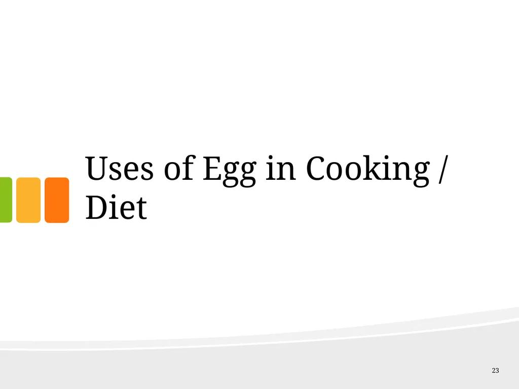 Understanding Ingredients Eggs Topics Types of - slide 23 of 30
