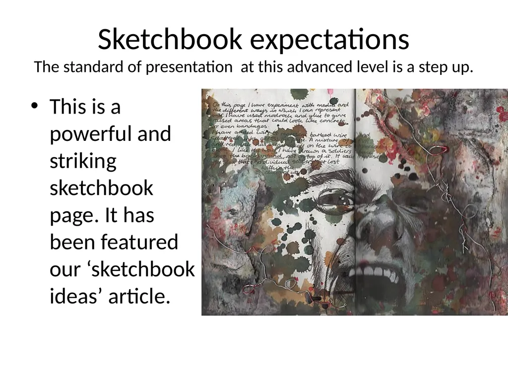 A level Art Transition How to be prepared for A - slide 5 of 12