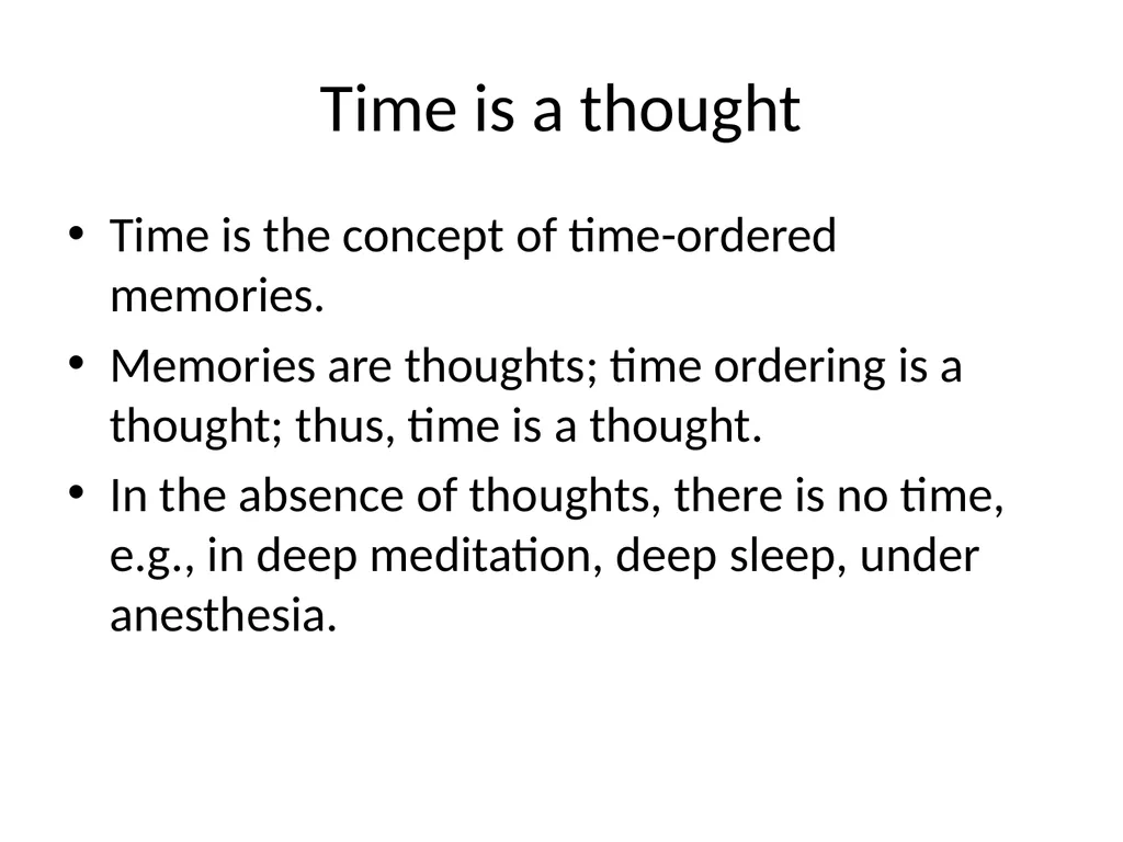 The Arrow of Subjective Time Perception All - slide 16 of 20