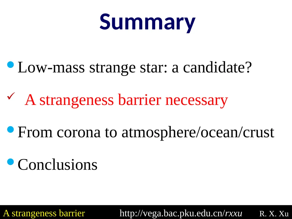 Strangeness barrier - slide 15 of 22