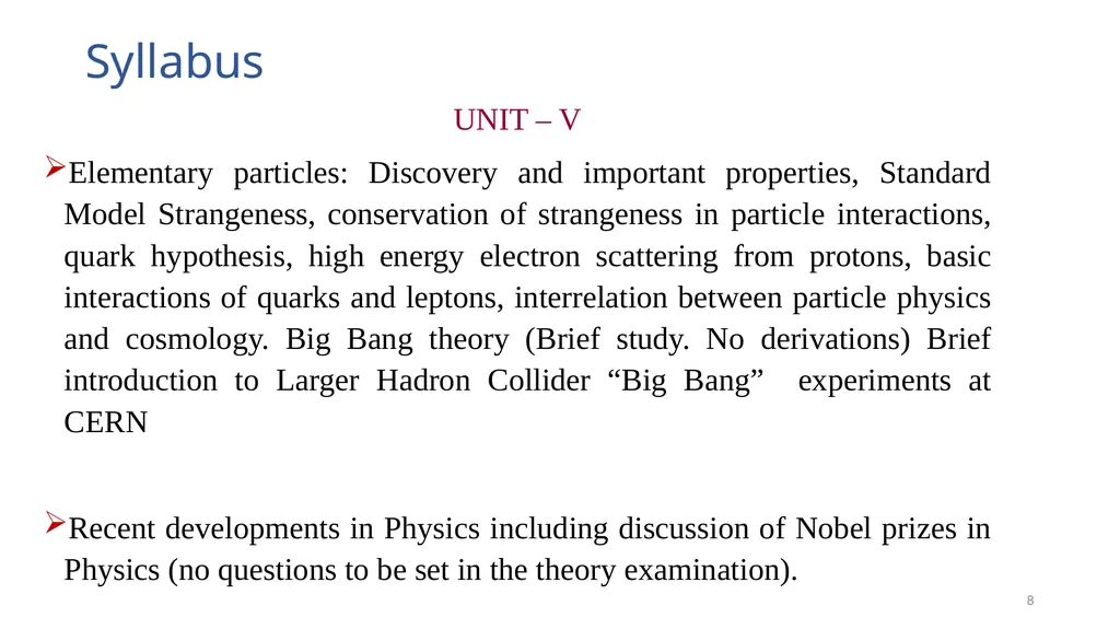 THIRD YEAR T.D.C., SCIENCE PAPER-III Paper Code - - slide 8 of 16