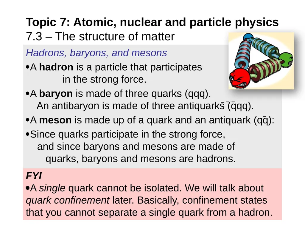 EXAMPLE: At one time it was thought that protons - slide 10 of 45