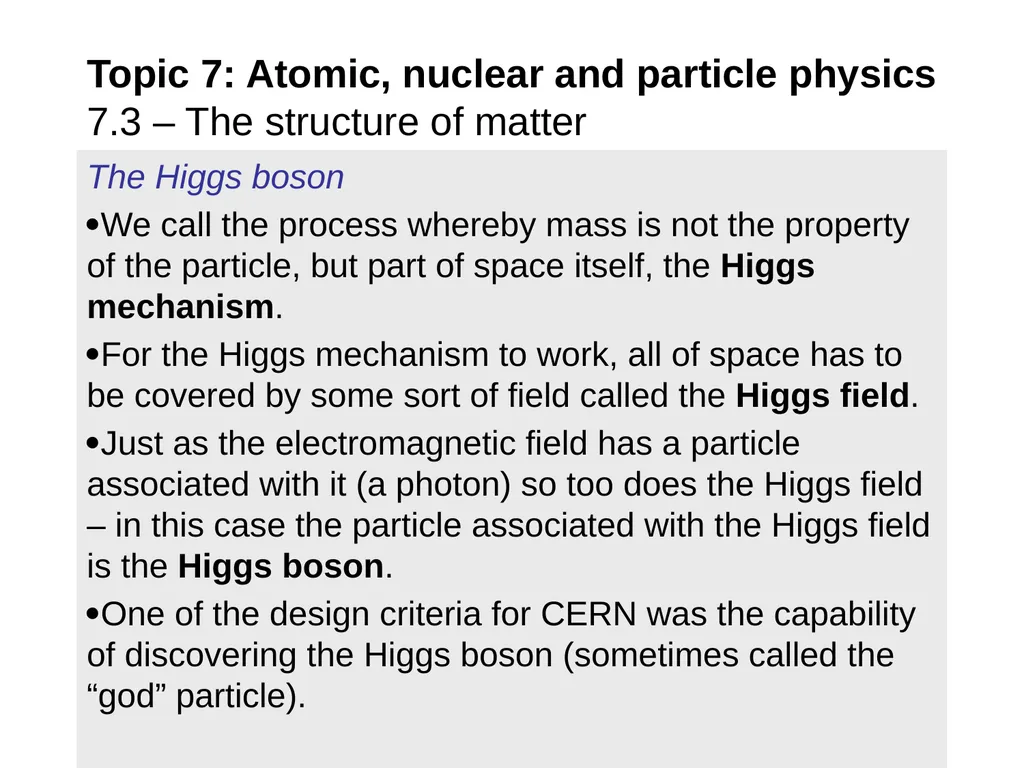 EXAMPLE: At one time it was thought that protons - slide 34 of 45