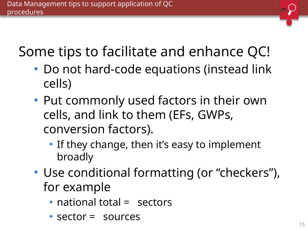 Presenter: Kimberly Todd UNDP/UN-REDD Prepared by: - slide 15 of 18