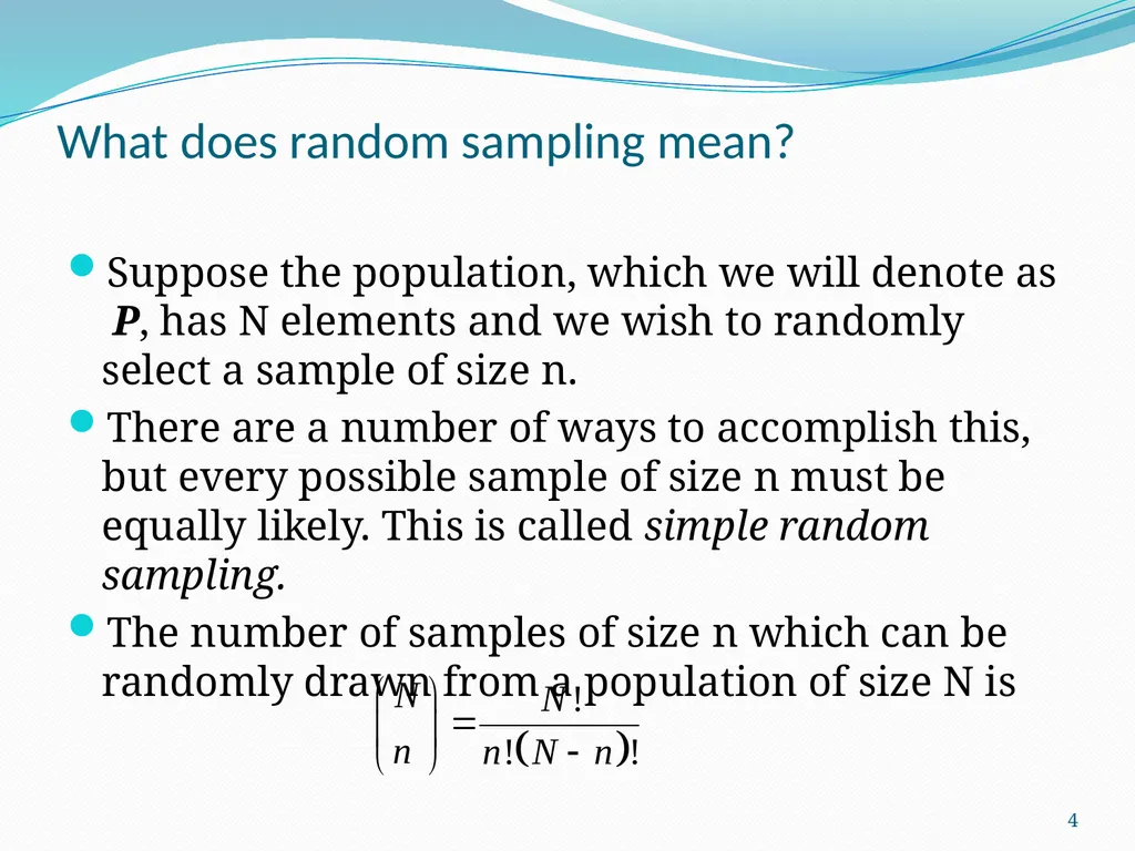 Sampling and Quality Control Uses of sampling in - slide 4 of 10