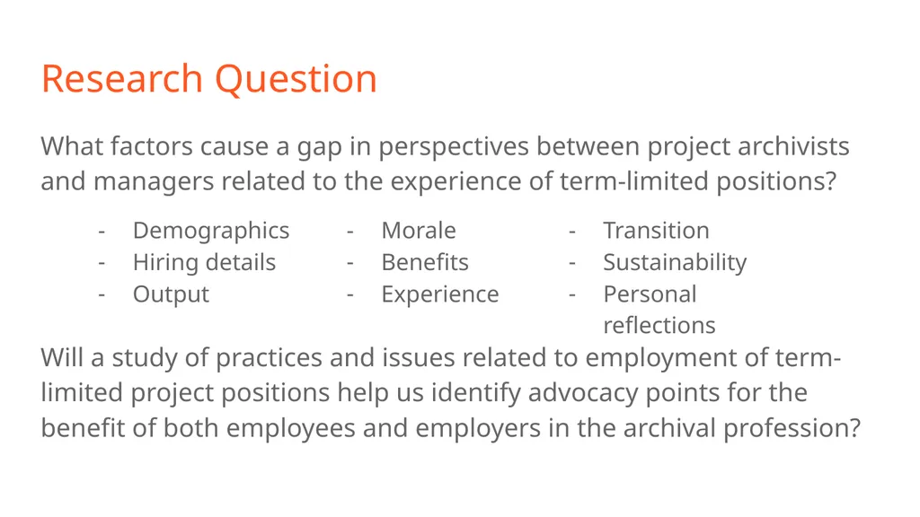 Perspectives on Precarity: A Multifaceted Look at - slide 3 of 17