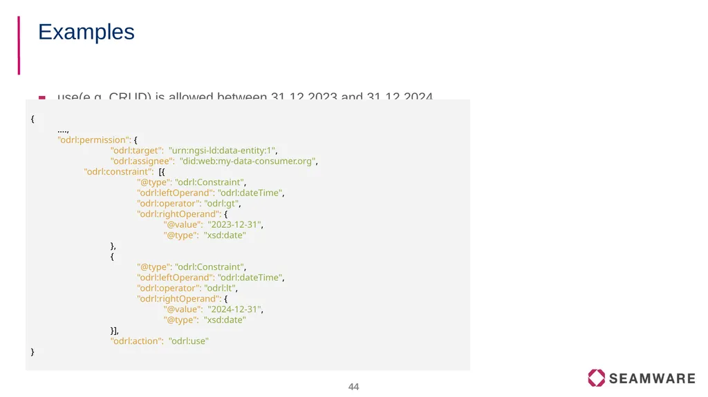 FIWARE Data Spaces Decentralized Identity and - slide 44 of 46