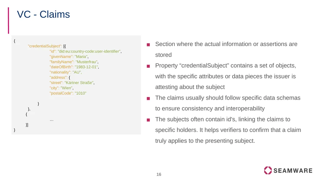 FIWARE Data Spaces Decentralized Identity and - slide 16 of 46