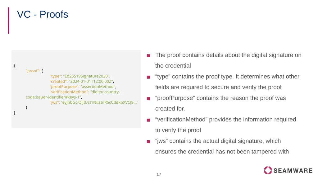 FIWARE Data Spaces Decentralized Identity and - slide 17 of 46