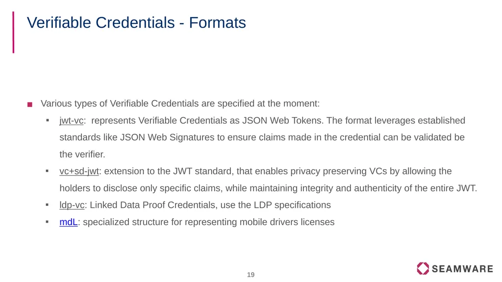 FIWARE Data Spaces Decentralized Identity and - slide 19 of 46