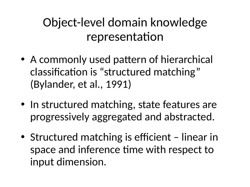 Metareasoning: An Overview of Select Systems - slide 28 of 51