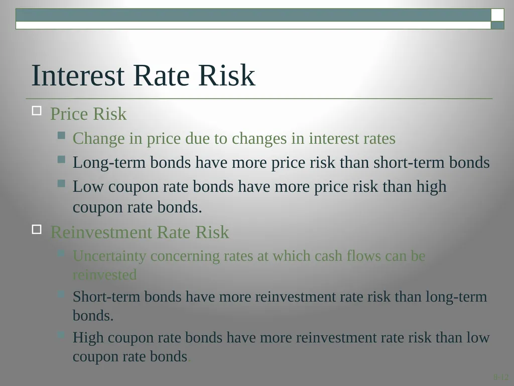 Interest Rates and Bond Valuation Module 4.1 8.1 - slide 12 of 29