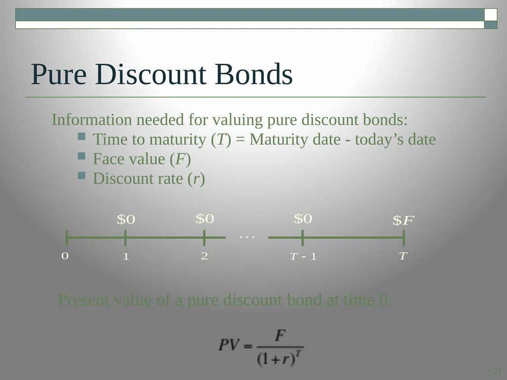 Interest Rates and Bond Valuation Module 4.1 8.1 - slide 21 of 29