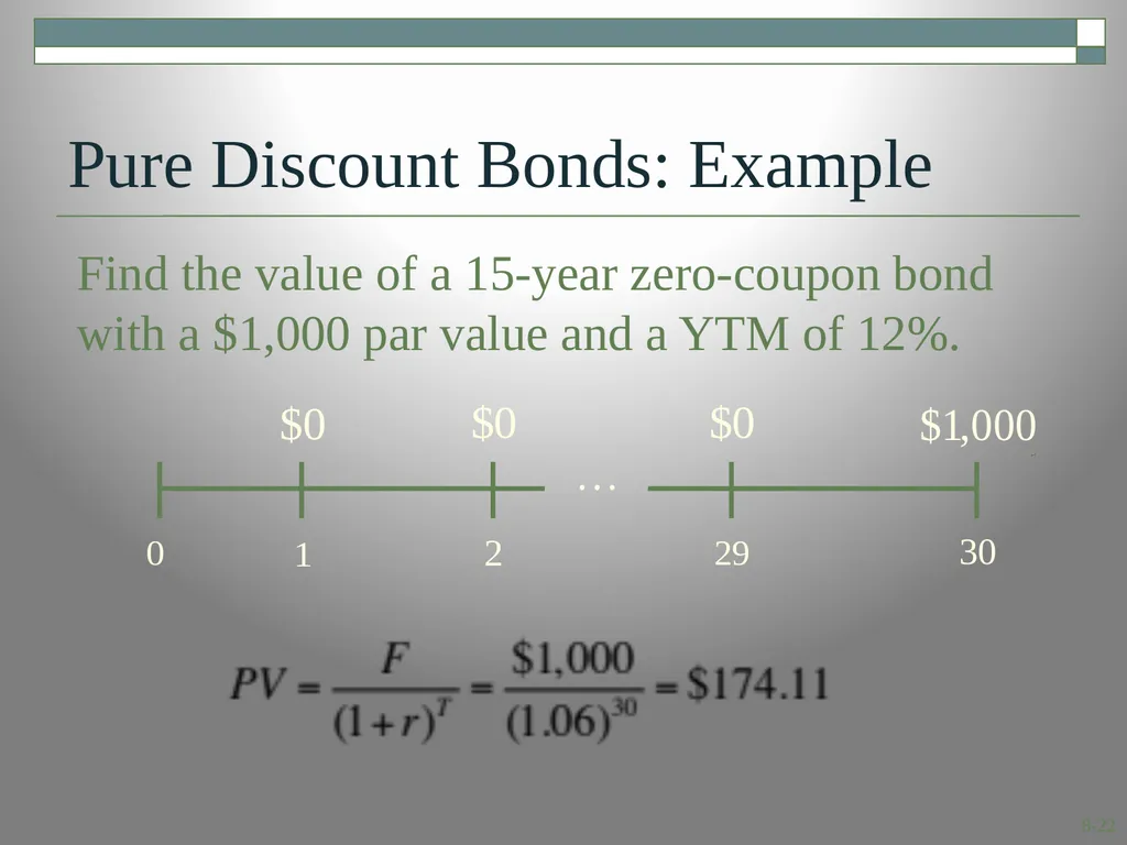 Interest Rates and Bond Valuation Module 4.1 8.1 - slide 22 of 29