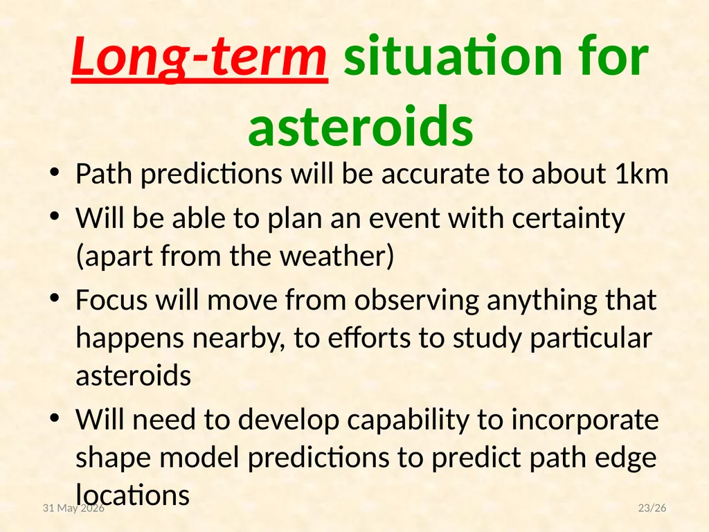 Gaia impact on asteroidal occultations © Dave - slide 23 of 27