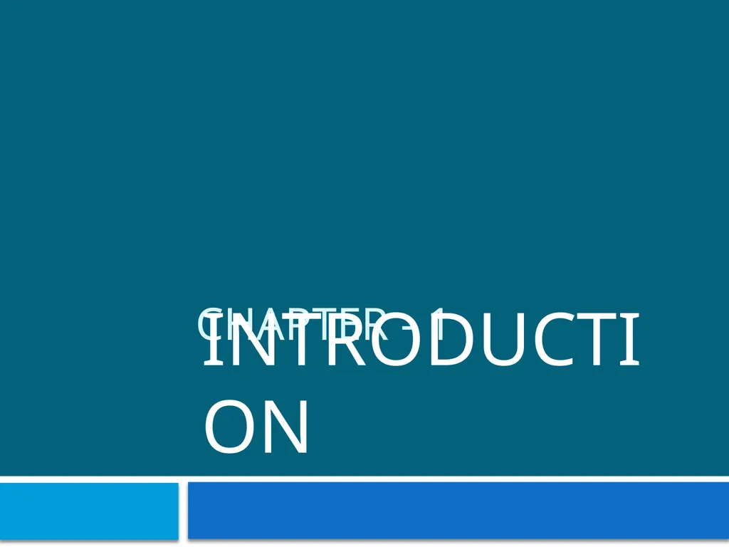 CHAPTER - 1 INTRODUCTION Indeterminate Structures - slide 1 of 10