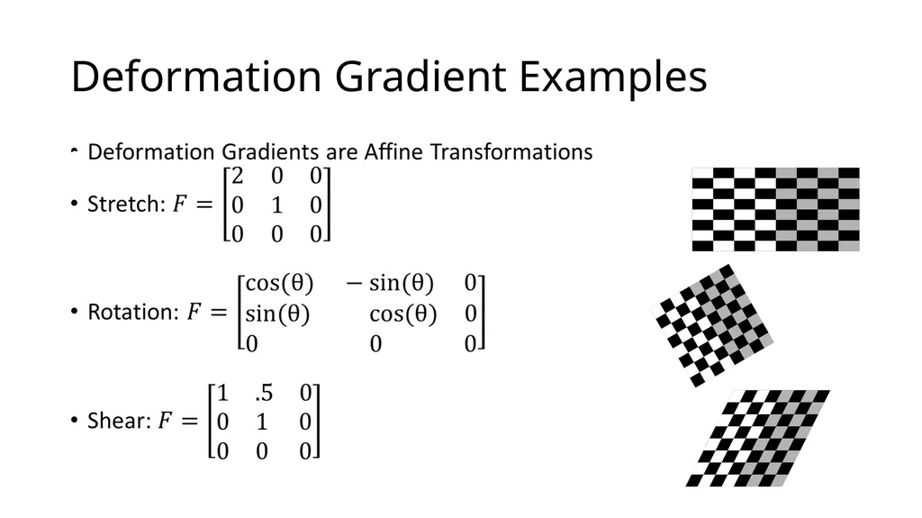 Modeling Hyperelastic Materials Nathan Hoffman - slide 6 of 16