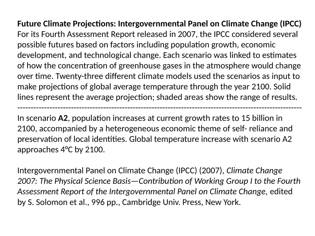 Climate Change: Present, Past, and Future Based on - slide 35 of 40