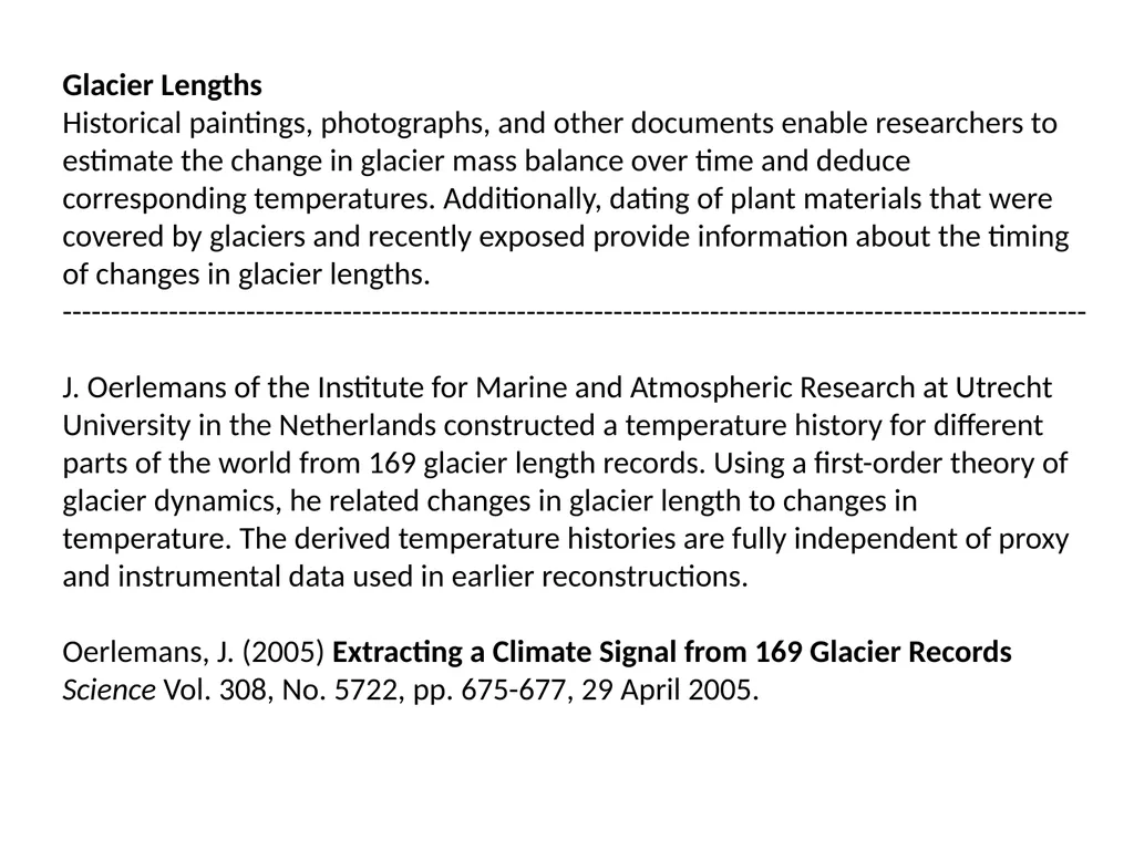 Climate Change: Present, Past, and Future Based on - slide 29 of 40
