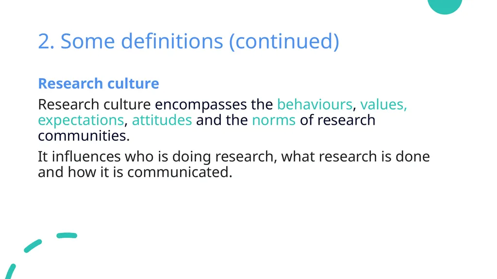 Nurturing young scientists into the research - slide 5 of 13