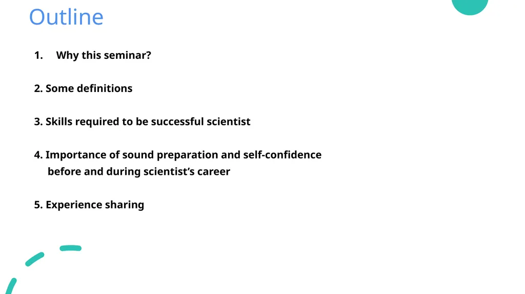 Nurturing young scientists into the research - slide 2 of 13