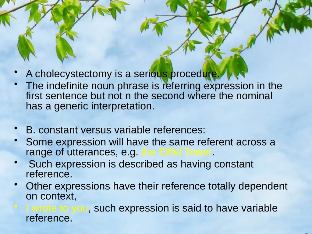 Meaning, Thought, and Reality Introduction How is - slide 14 of 37