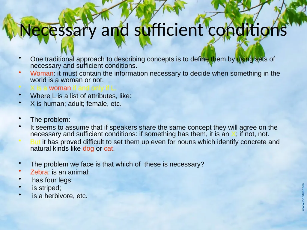 Meaning, Thought, and Reality Introduction How is - slide 25 of 37