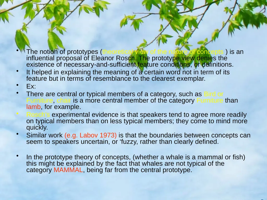 Meaning, Thought, and Reality Introduction How is - slide 28 of 37