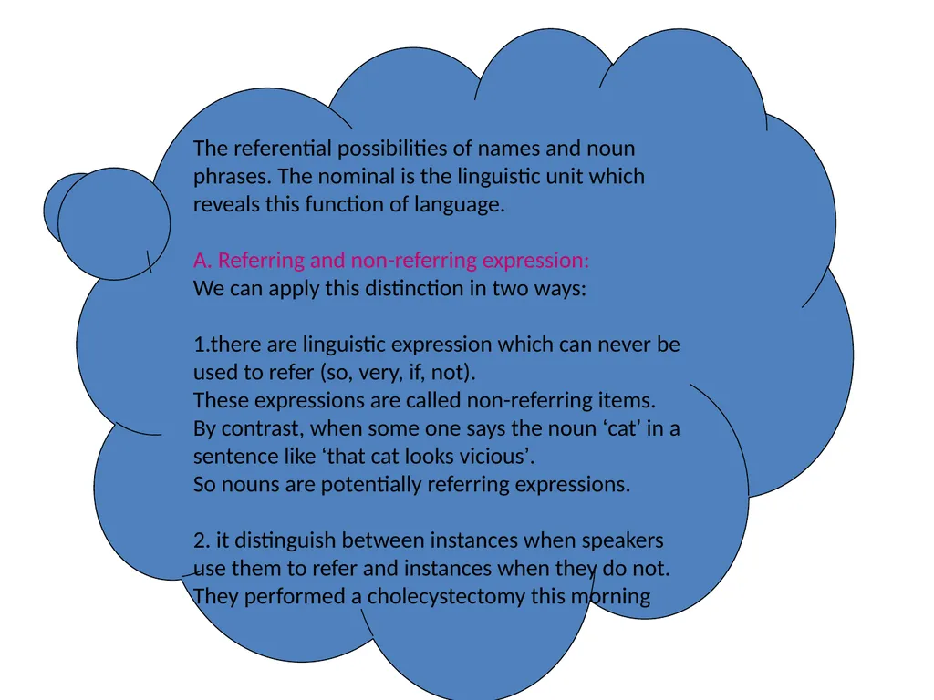 Meaning, Thought, and Reality Introduction How is - slide 13 of 37