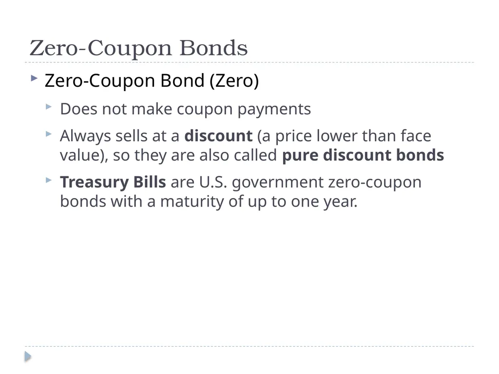 Valuing Bonds Bond Cash Flows, Prices, and Yields - slide 3 of 34